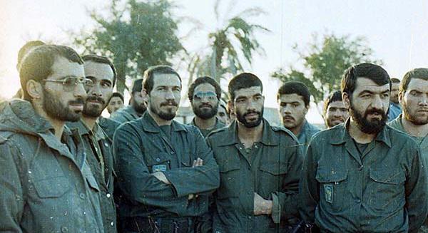 عکس شهید خرازی با کلاه