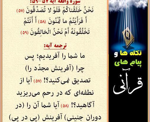 عکس پیام قرانی نحن خلقناکم
