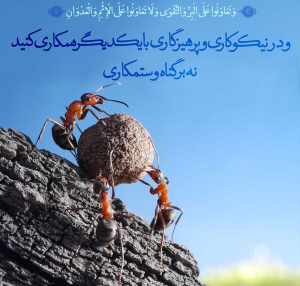 عکس پیام قرآنی با معنی