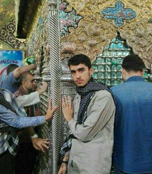 عکس شهید عباس دانشگر و همسرش