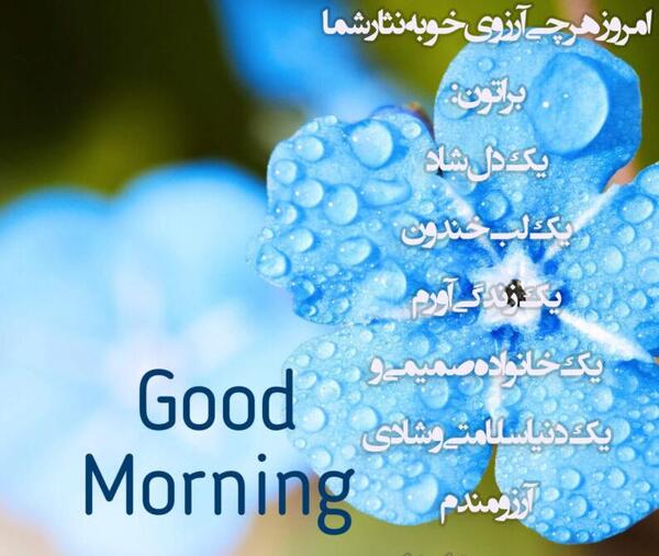 پیامک صبح بخیر رسمی عکس