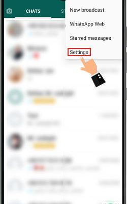 عکس پیام های ذخیره شده واتساپ
