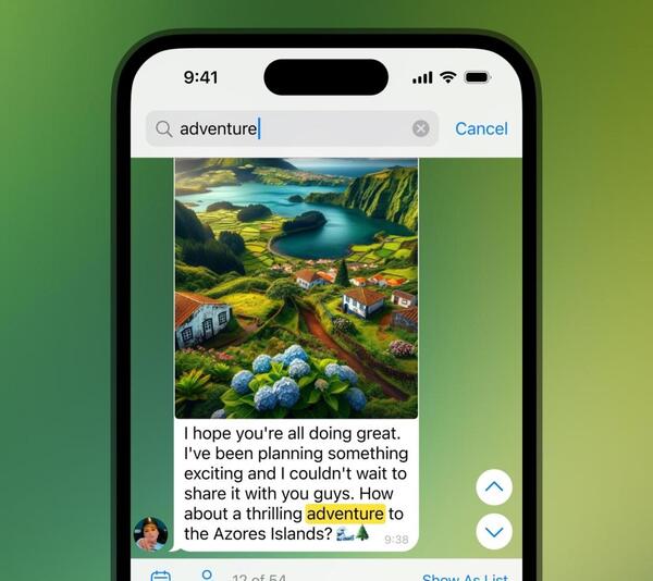 saved messages عکس پیام های ذخیره شده تلگرام