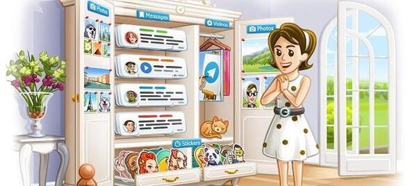 saved messages عکس پیام های ذخیره شده تلگرام