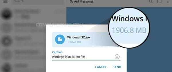 saved messages عکس پیام های ذخیره شده تلگرام