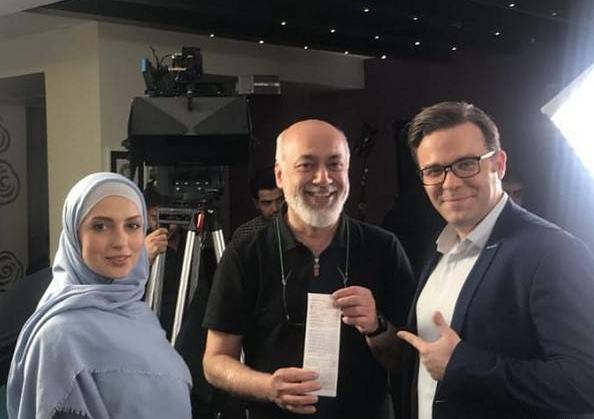 عکس مریم بازیگر پیام بازرگانی
