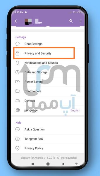 saved messages عکس پروفایل پیام های ذخیره شده