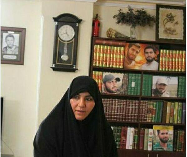 عکس شهید محمد دهقان فرد و همسرش