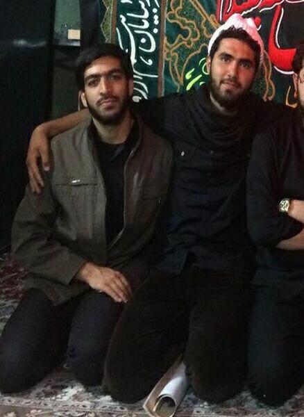 عکس شهید محمد دهقان فرد و همسرش