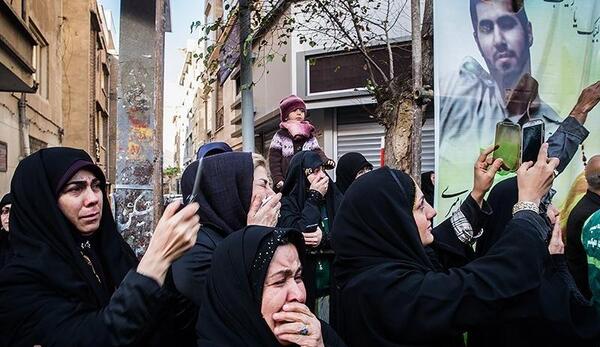 عکس شهید محمد دهقان فرد و همسرش