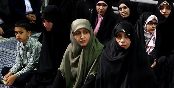عکس همسر شهید داریوش رضایی نژاد