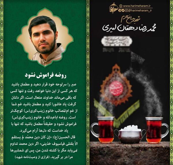 عکس شهید محمدرضا دهقان امیری