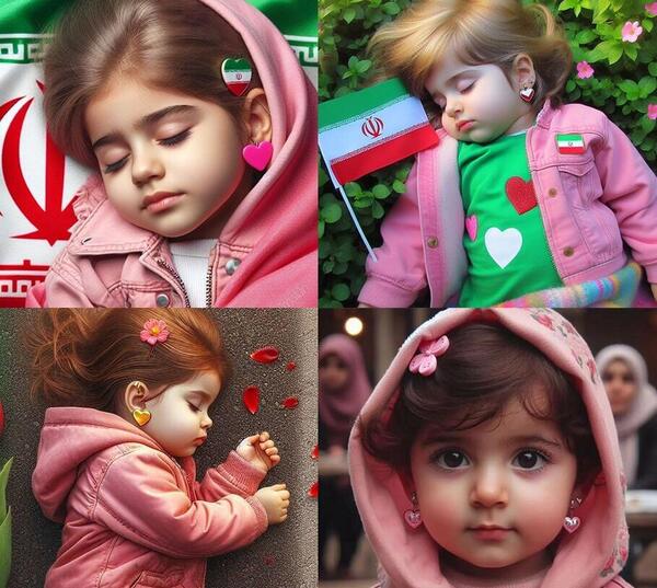 عکس شهید دختر کاپشن صورتی