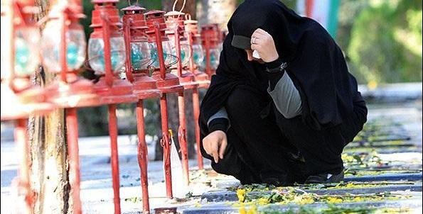 عکس شهید دخترانه