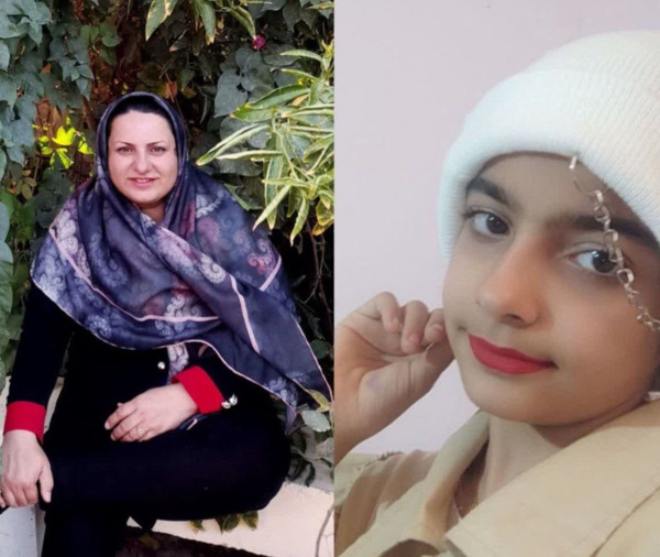 عکس دختر شهید کرمان