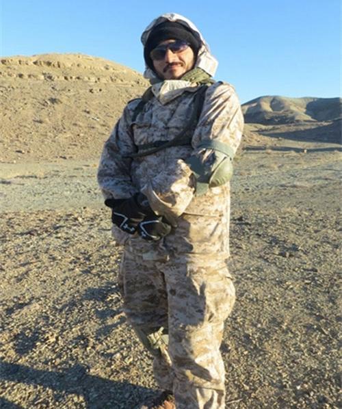 عکس از شهید روح الله قربانی