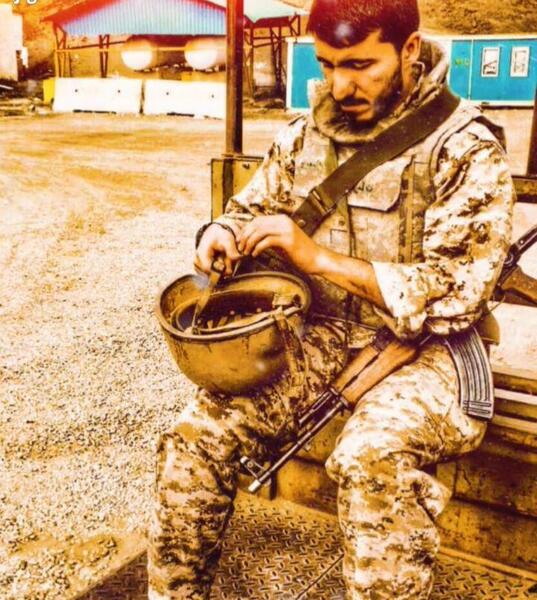 عکس از شهید روح الله قربانی