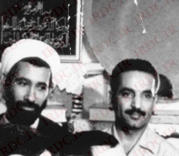 عکس از شهید رجایی و باهنر