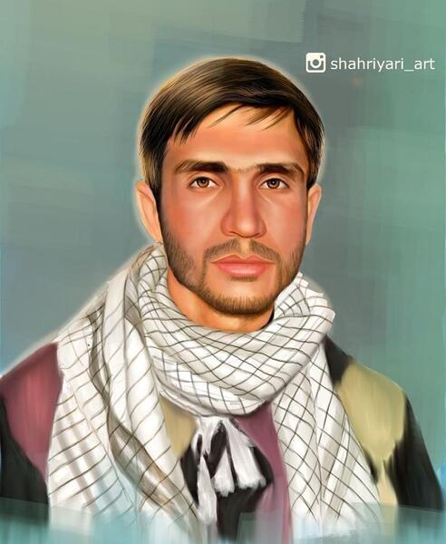 عکس شهید اکبر شهریاری
