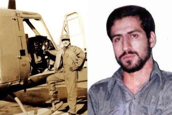 عکس شهید شیرودی خلبان