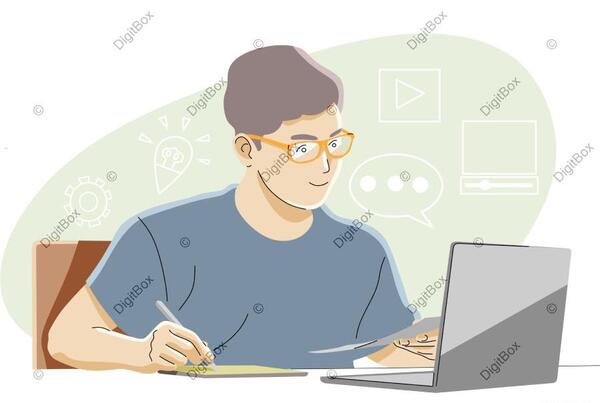 عکس پروفایل کامپیوتر پسرانه
