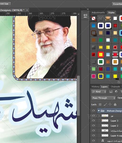 عکس شهید صیاد شیرازی و قاسم سلیمانی