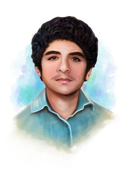 عکس شهید فهمیده نقاشی