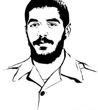 عکس شهید فهمیده سیاه و سفید