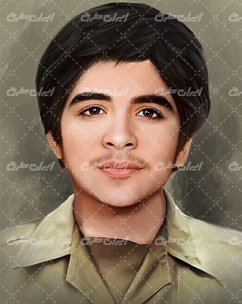 عکس شهید فهمیده رنگی