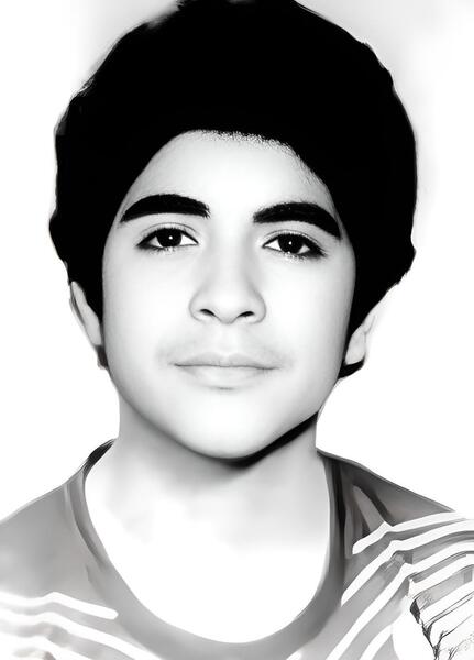 عکس شهید فهمیده رنگی