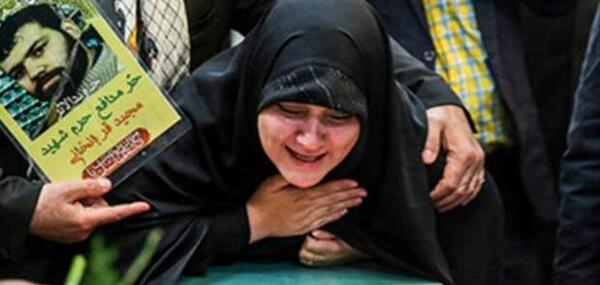 عکس خواهر شهید مجید قربانخانی