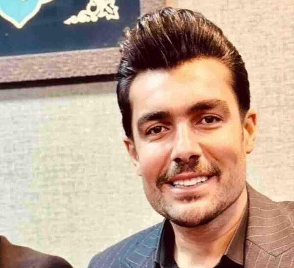 عکس فرشید حکمتی و همسرش