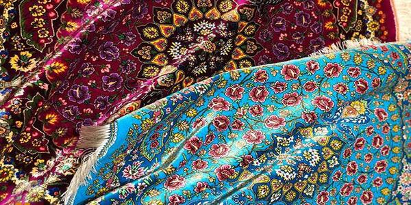 عکس فرش ابریشم رونالدو