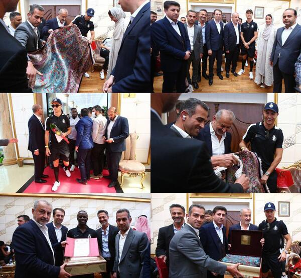 عکس فرش ایرانی رونالدو