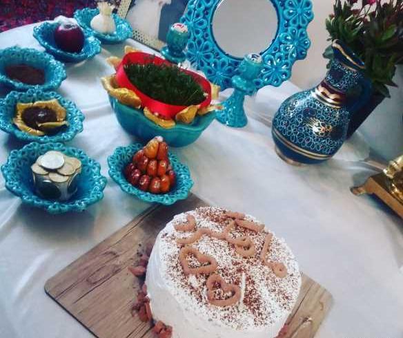 عکس ماهگرد با هفت سین