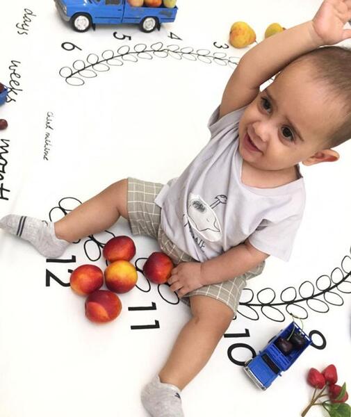 عکس ماهگرد 11 ماهگی پسر