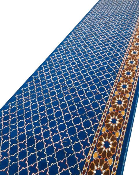 عکس فرش ابی رنگ