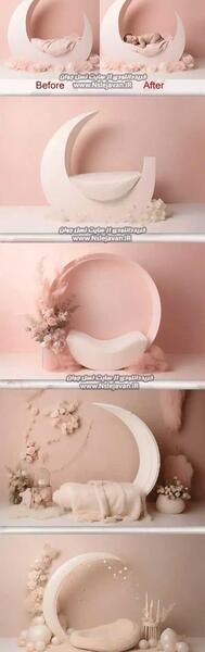 دانلود فتوشاپ عکس ماهگرد نوز