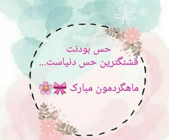 عکس ماهگردمون مبارک اقایی