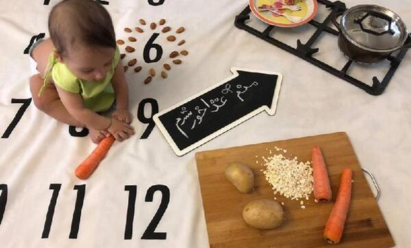 عکس ماهگرد 6 ماهگی پسر