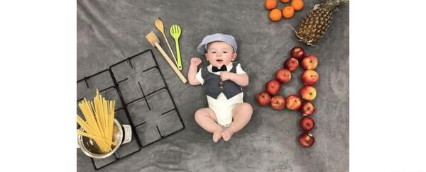 عکس ماهگرد 6 ماهگی پسر