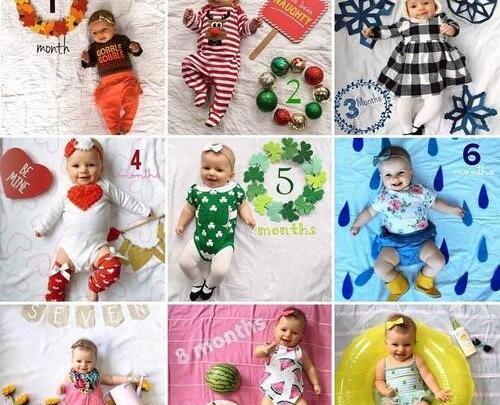 عکس ماهگرد 6 ماهگی