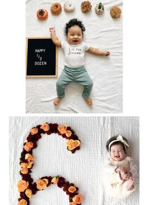 عکس ماهگرد دو ماهگی پسر