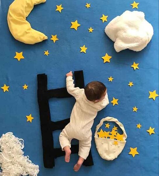 عکس ماهگرد دو ماهگی پسر