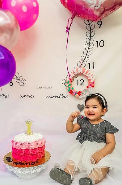 عکس ماهگرد 12 ماهگی