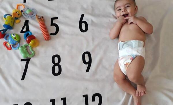 عکس ماهگرد 4 ماهگی