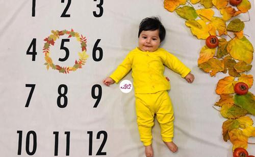 ایده عکس ماهگرد پاییزی