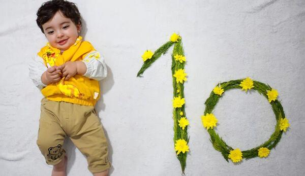 عکس ماهگرد 10 ماهگی