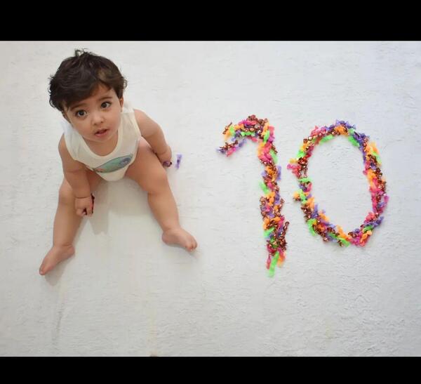 عکس ماهگرد 10 ماهگی