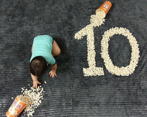 عکس ماهگرد 10 ماهگی